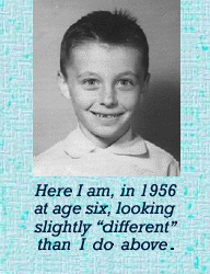 Here I am, as a first-grader...photo was taken in 1956