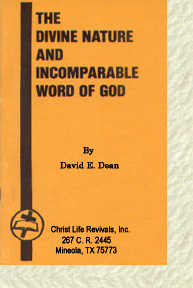 The Divine Nature and Incomparable Word of God