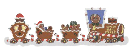 Gingerbread Express Train