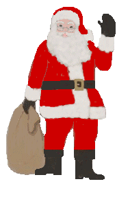 Santa Waving