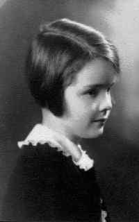 Margaret as a child