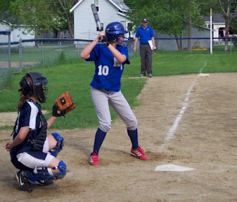 Meagan's Mtn Valley High School JV #10 Softball Picture from 2006