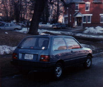 1st New Car: 1986 Chevy Sprint