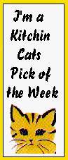 Kitchin Cats Pick of the Week Award