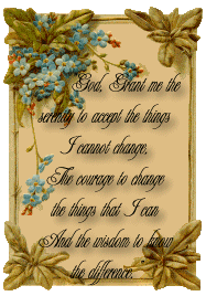 serenity prayer