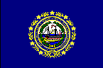 Flag of New Hampshire.