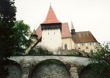  Birthaelm's fortified church where Joseph Bruckner served.