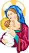 Mary and baby Jesus