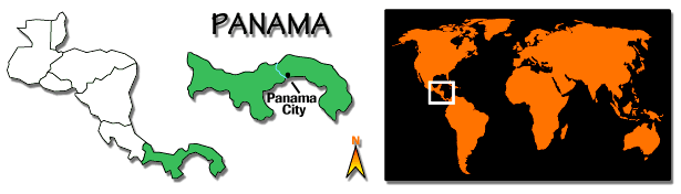 Panama map