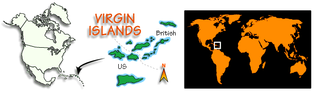 Virgin Islands map