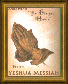 Praying Hands Award