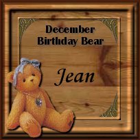 December birthday bear