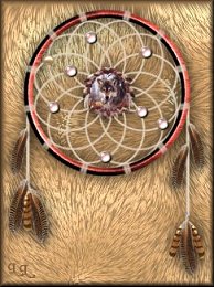 Wolf Dreamcatcher