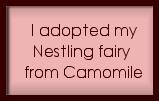 Nestling Fairy Certificate