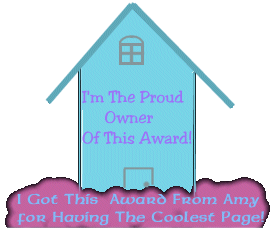 Amy's Cool Page Award