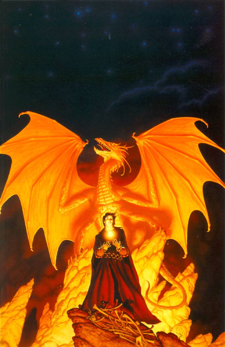 Dragon Fire by Michael Whelan