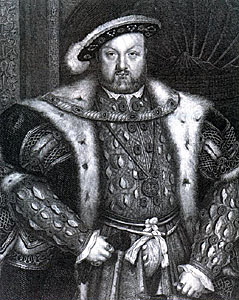 Henry VIII (courtesy of Corbis-Bettmann)