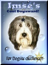 Imse's Cool Dog Award