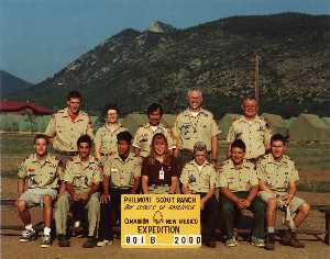 Jeff and I on our Philmont Trek.