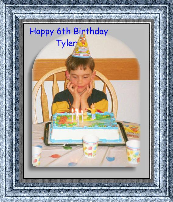 Tyler's 6th birthday