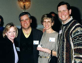 Alan Watkins and Martha Farrah and I can't read the other name tags.