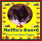 Muffin's Purrrfect Pages Award.