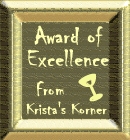 Krista's Korner Gold Award