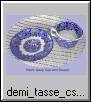 Small Demi-tasse cup & saucer