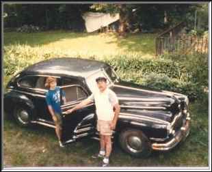 David's 1942 Buick Special (with a young Kasia)