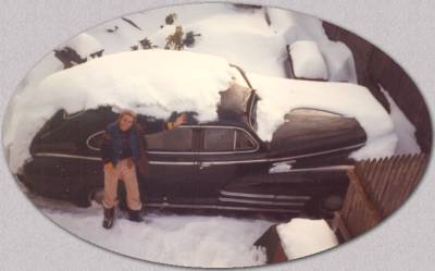 Our pal Nellie showing the Buick