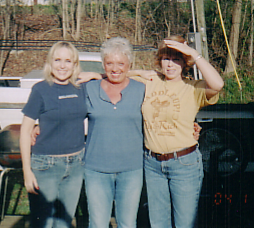 BJ, Mom & sis, Kammi