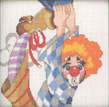 Part of a pair of Clowns