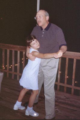 John and Caitlin dancing