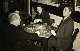 Customers in the Dining Room