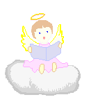 angel on a cloud