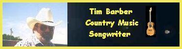 Tim Barber Country Music Songwriter