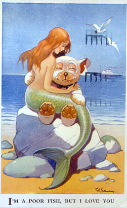 Old postcard from 1935