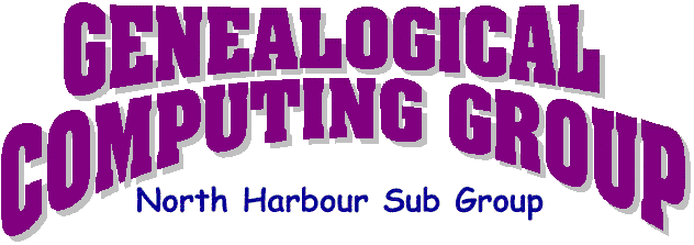 Genealogical Computing Group - North Harbour Sub Group