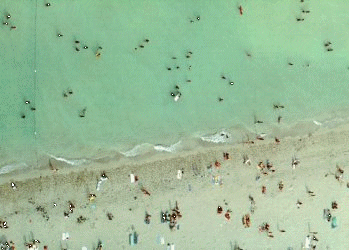 Aeriel view of Miami Beach