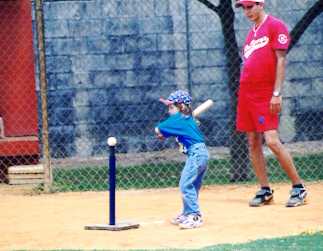 Emma batting