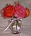 Roses in Small Vase