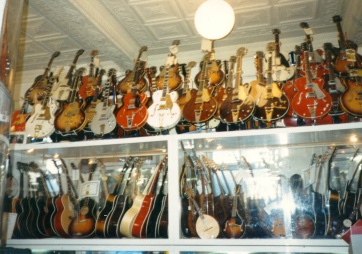 tons of guitars waiting for a home !