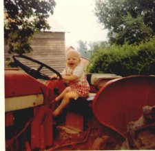 I used to play on tractors