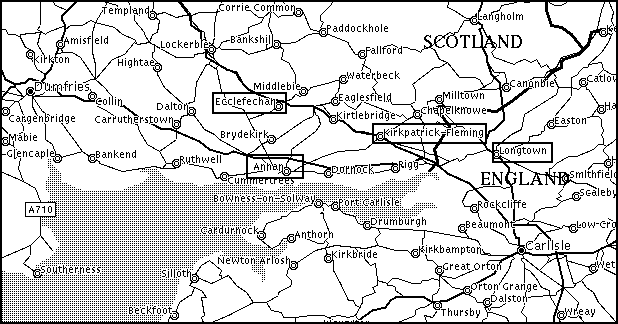 Kirkpatrick Fleming Map