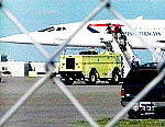 concorde at gander airport - cp / the telegram