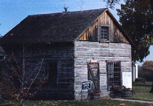 1869 log cabin post office