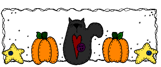 Cat, Pumpkin, Star