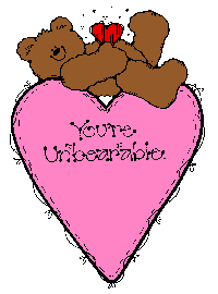 bear on heart