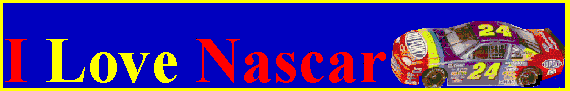 I love Nascar Racing!