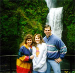 Mark and Ali at the Falls